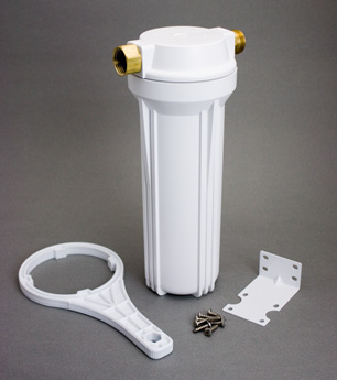 Clear Inline Hose Filter Canister